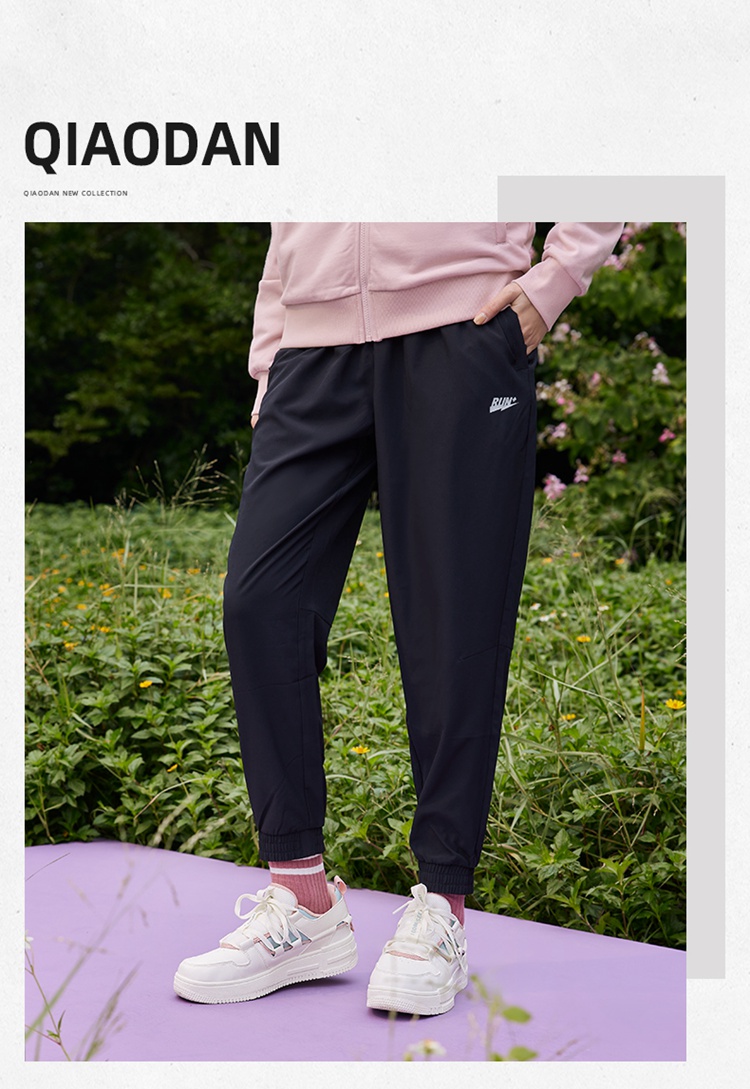 Jordan Women's Sports Pants Casual Summer Lightweight Breathable Quick-Dry Woven Jogger Tapered Pants 6