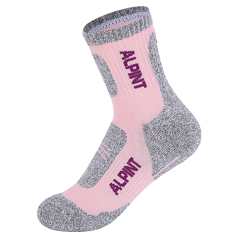 ALPINT MOUNTAIN, Alpenmont Outdoor Hiking Socks for Women, Professional Mountaineering Socks, CoolMax Socks, Thickened Quick-Drying Breathable Sports Socks