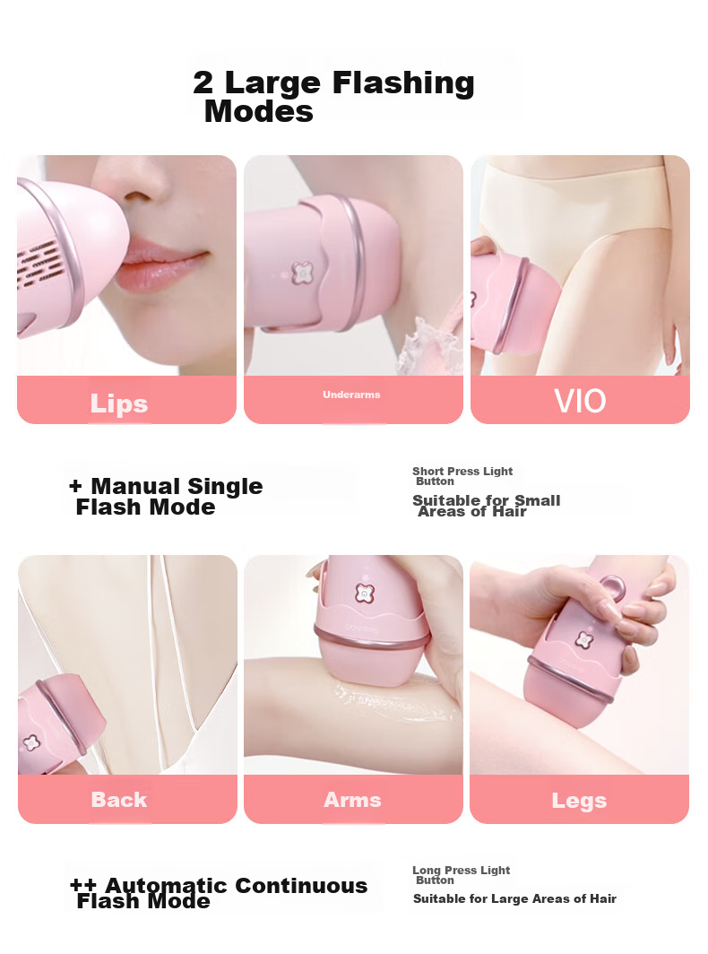 Beautigo MAX Ice Cream Hair Removal Device with Sapphire Constant Ice IPL, Home Hair Shaver for Private Areas, Birthday Gift, Valentine's Day Present for Girlfriend 4