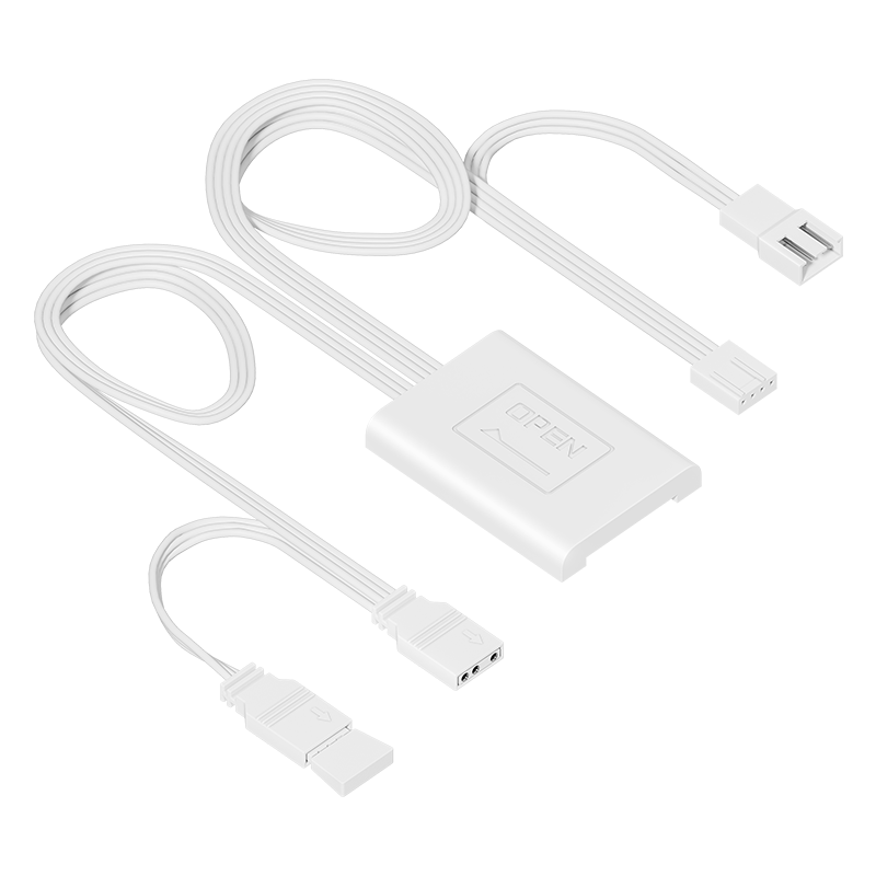 SAMA Jingjie V5 Fan, White Power Cable, Fan Power Cable/clamp Design (Cable Interface: 6Pin, 5V3Pin, Small 4Pin)