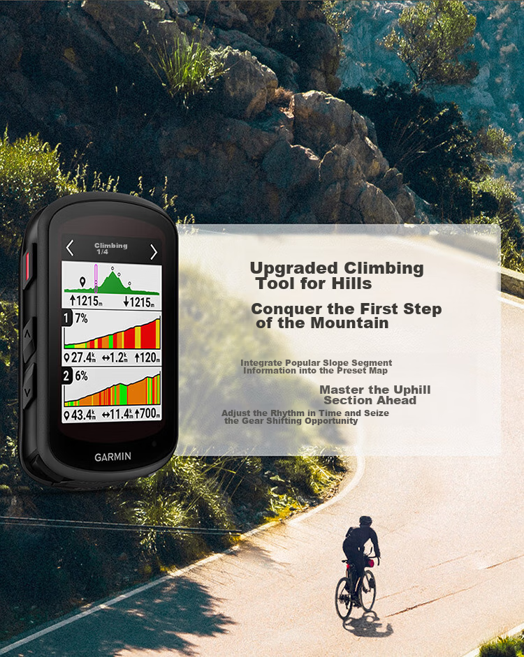 GARMIN Edge840 Elite Edition Bicycle Computer with Map Navigation, Wireless GPS Outdoor Cycling Equipment And Accessories 8