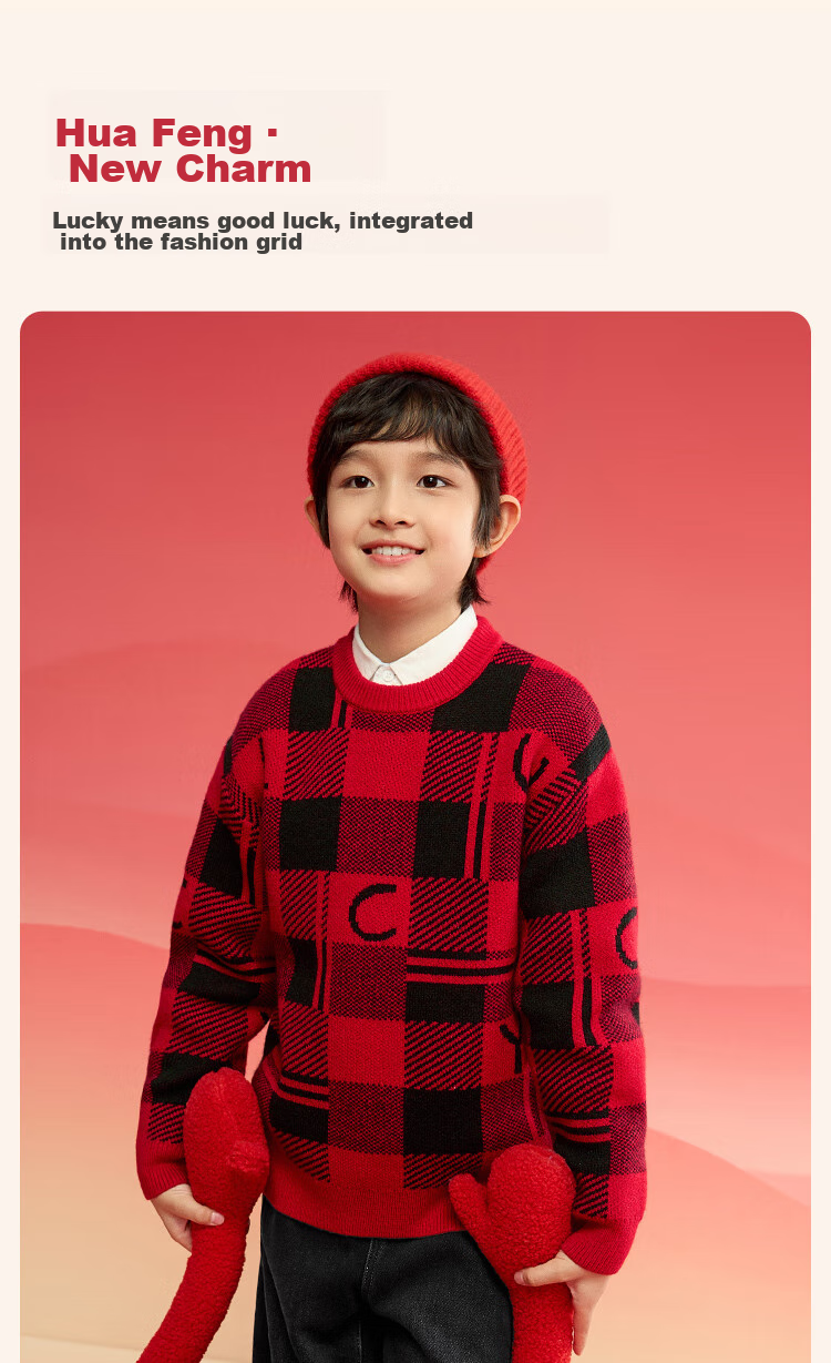 BALABALA Children's Clothing, Kids' Sweater for Boys And Girls, Spring And Winter Wear, Baby Knitted Top 3