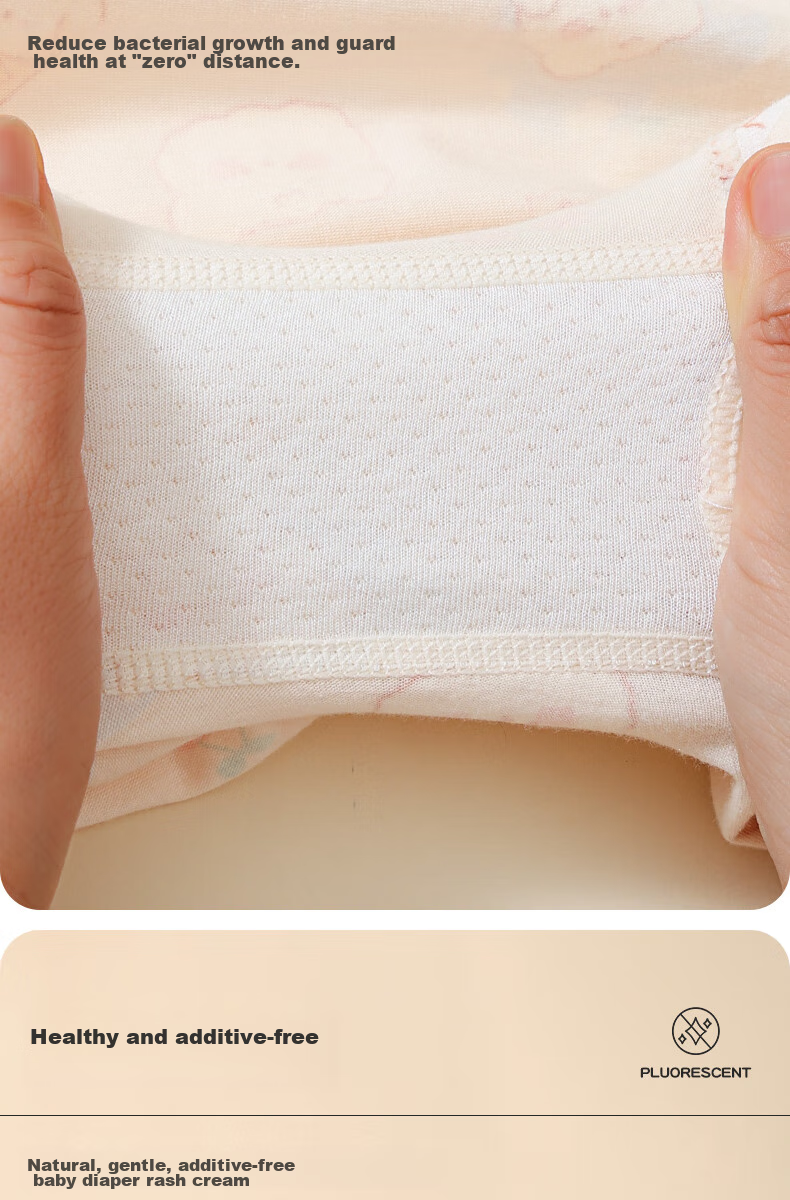LangSha Girls' Boxer Briefs, Class A Pure Cotton Student Shorts, Big Kids' Antibacterial Underwear, XL 8