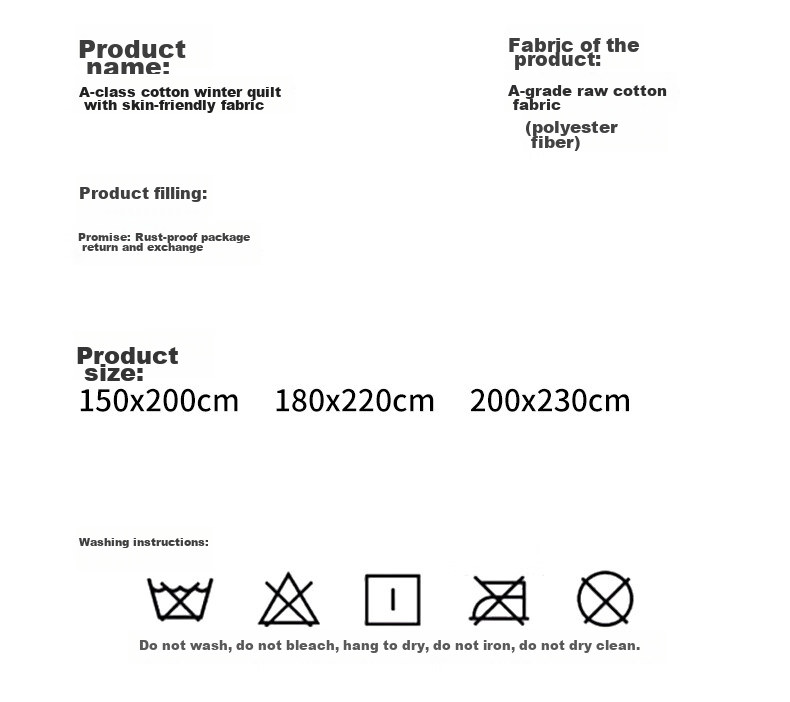Hengyuanxiang Class A 100% Xinjiang Cotton Quilt, 200*230cm Double Size, Thickened 6 Jin, All Seasons Spring And Autumn Comforter, Air Conditioning Quilt, Cotton Blanket 19