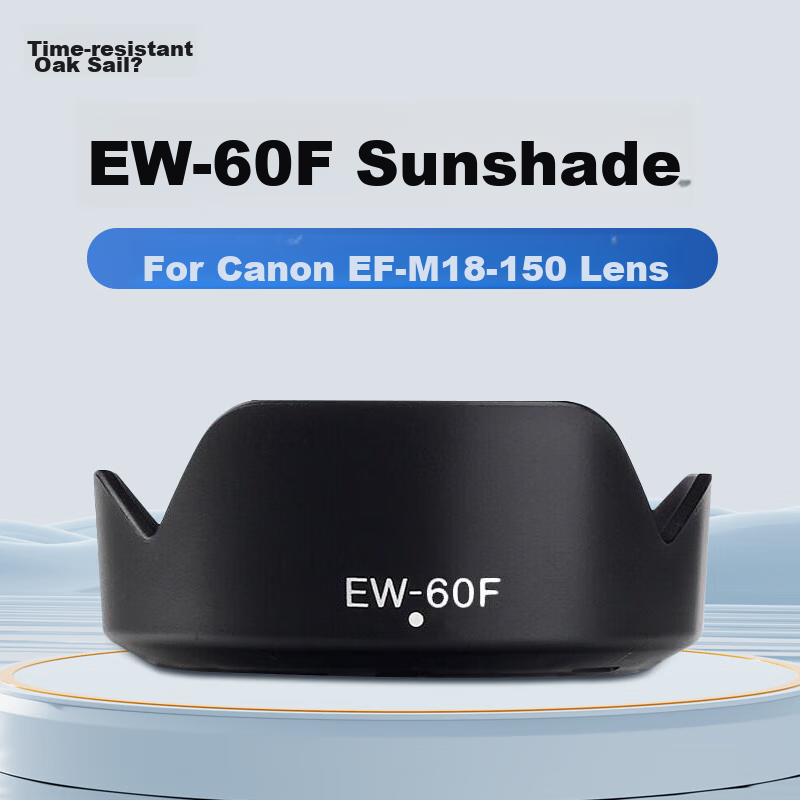 Shilifan Lens Hood for Canon RF-S 18-150 IS STM Lens, 55mm Lens, Compatible with R7 R10 R50 R100 Cameras, EF-M Lens for M50II 1