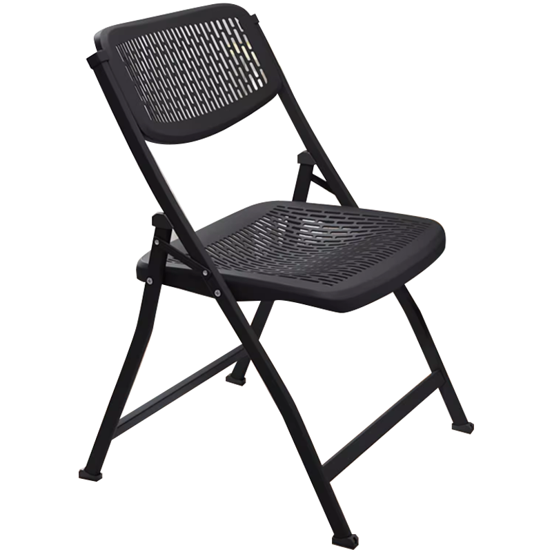 Fanshe Folding Office Chair, Breathable, Conference Training Chair, Simple Writing And Negotiation Reception Chair with Backrest for Home Use