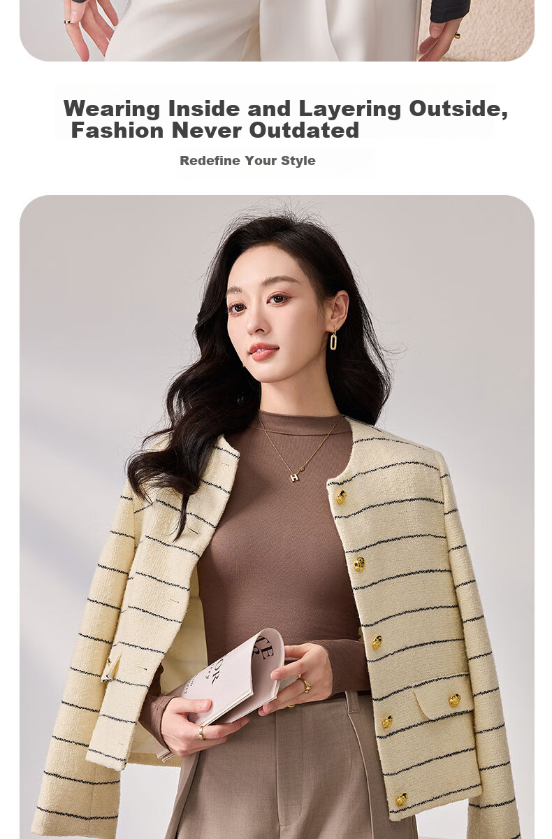 LangSha Spring And Autumn Modal Solid Color Low-Collar Base Shirt for Women, Slim-Fit Thin Inner Layer Long-Sleeve Slimming Stylish Top 10