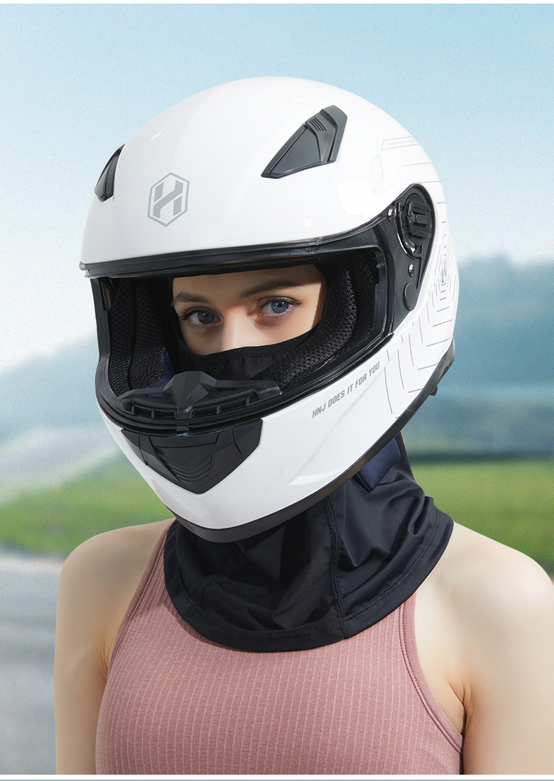 BIKEBROS Cycling Sun Protection Balaclava, Bicycle Motorcycle Helmet Liner, Ice Silk Face Cover, Spring And Summer Outdoor Windproof Neck Gaiter 4