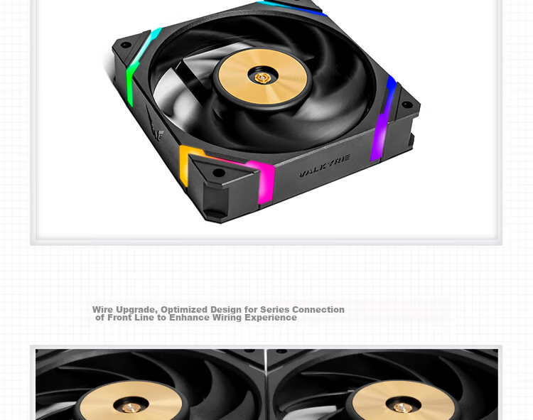 VALKYRIE A360 VK All-In CPU Water Cooler, Multi-Platform Brackets, Supports LGA1700, ARGB Lighting Effects, Hidden Cable Management 11