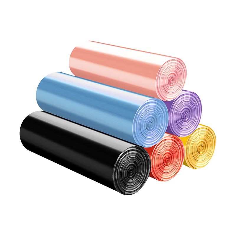 惠寻 京东自有品牌 50只平口垃圾袋42*47cm点断式加厚塑料袋W