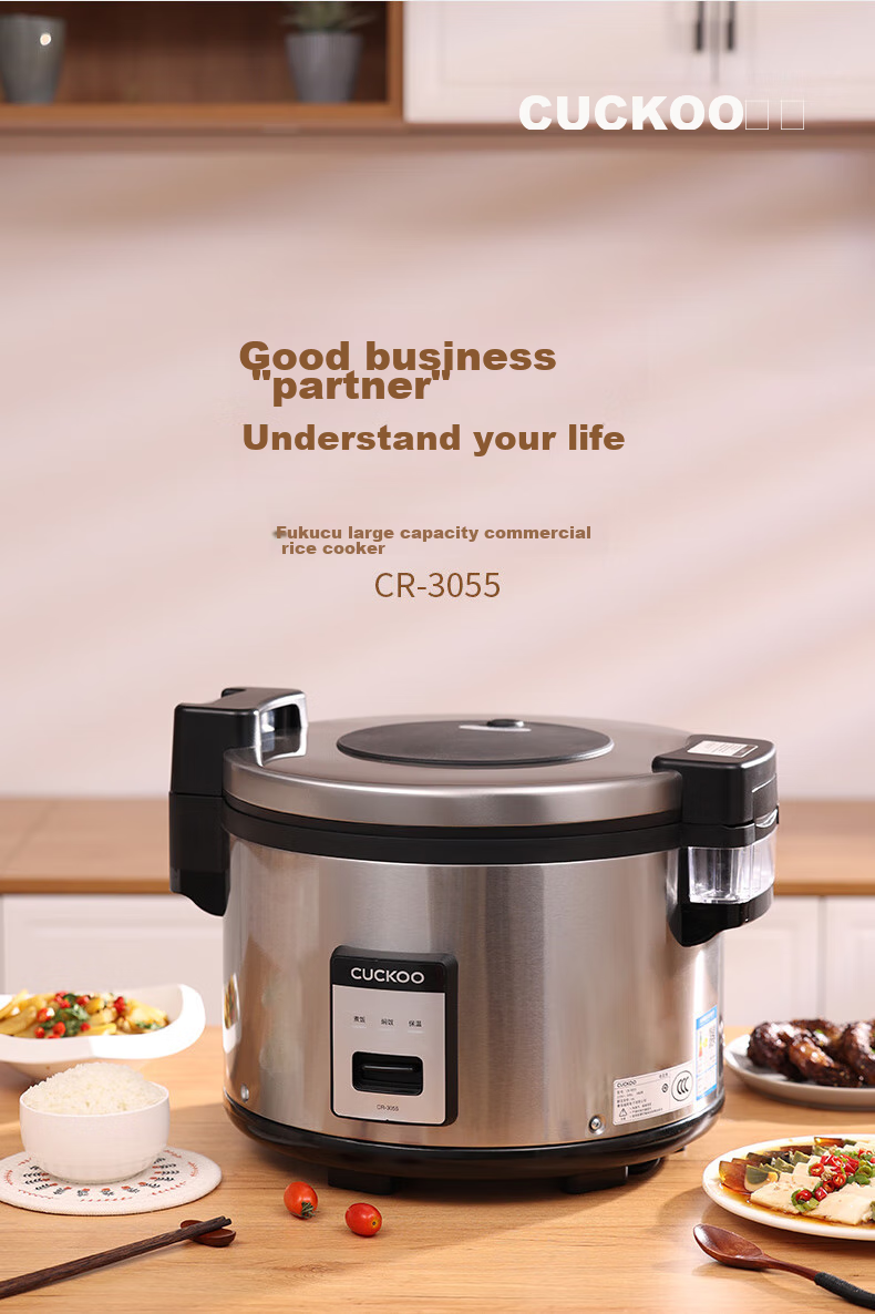 CUCKOO Korean Brand Large Capacity Rice Cooker, Non-Stick Bottom, Easy to Clean, 3D Heating, Long-Lasting Heat Preservation, Electric Rice Cooker, 17.5L, Serves 8+ People, CR-3510R 2