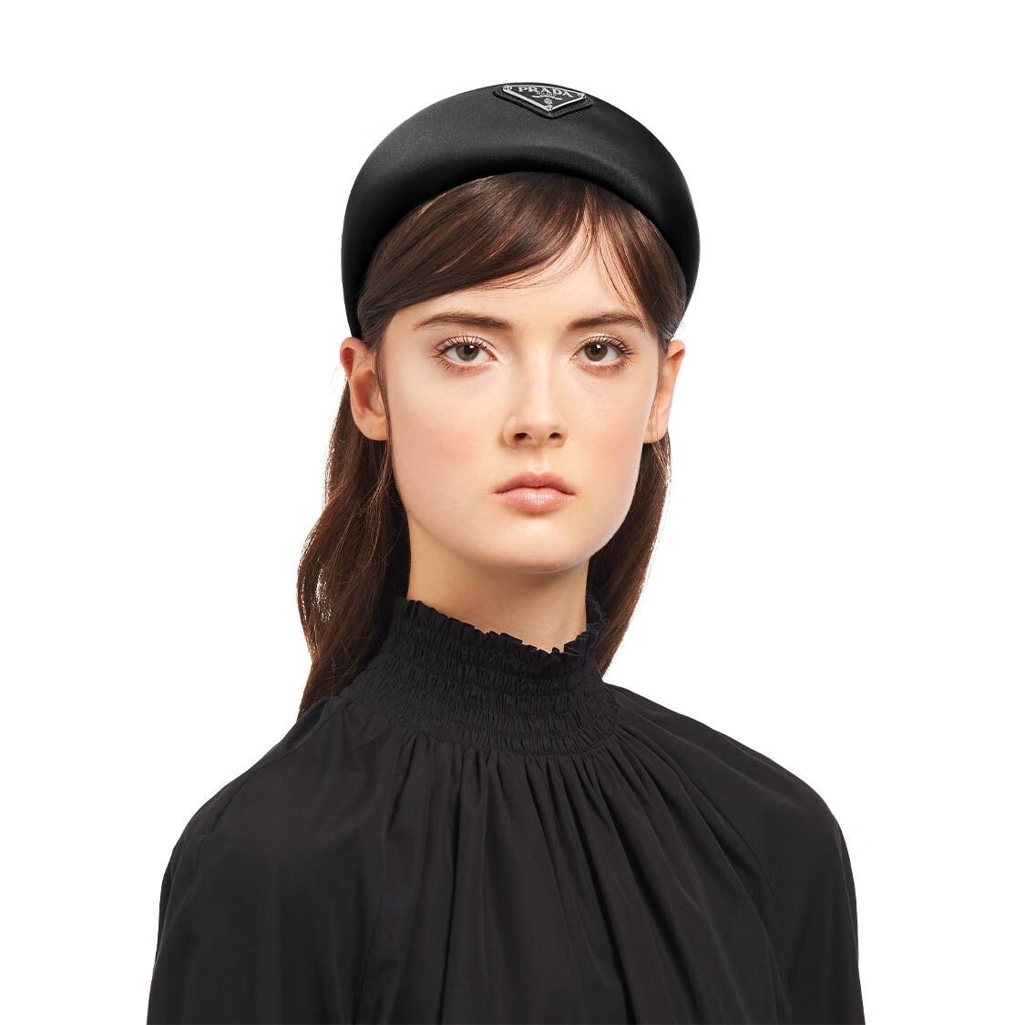 普拉达 prada 22春夏女士 re-nylon 再生尼龙发箍 1ih016-2dmi-f0002