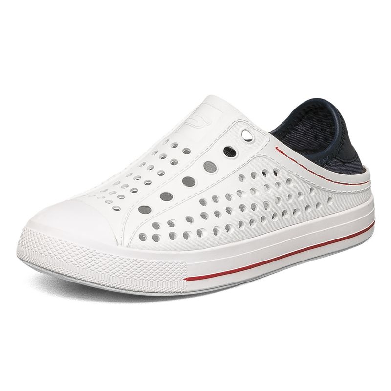 Skechers Girls' Summer Breathable Slip-On Mesh Casual Sandals Holes Shoes 308006L