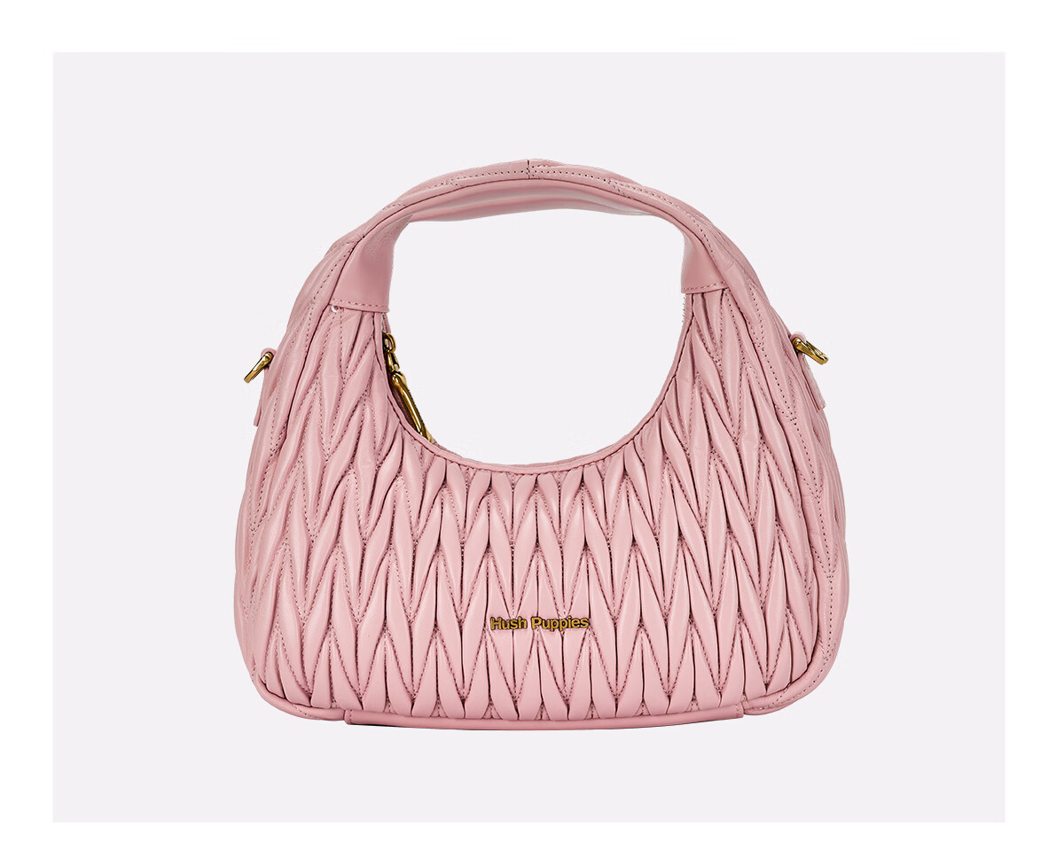 Hush Puppies Women's Candy Color Handbag Modern Fashion Crossbody Crescent Bag Birthday Gift for Girlfriend 17