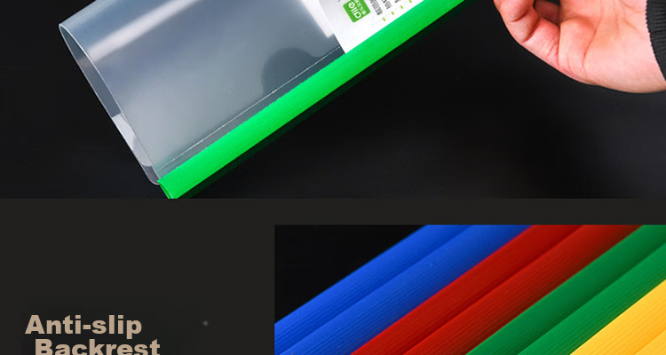 DiLe Thickened A4 Transparent Pull Rod Folder/document Folder/pull Rod Folder/report Folder, Office Supplies Stationery, Pack of 10, Can Be Customized with Protective Face Mask, 1425 Mixed Colors 23