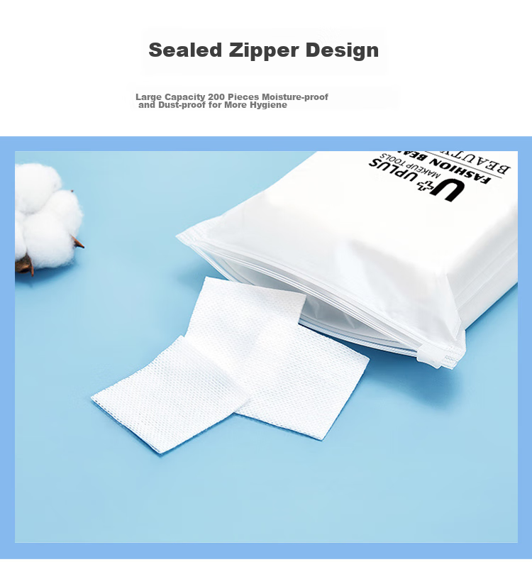 UPLUS Stretchable Water-Saving Wet Compress Cotton Pads, 200 Pieces, Mummy Makeup Remover Pads, Wet Compress Face Mask Paper 7