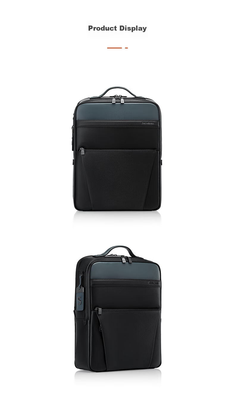 Xinxiuli Men's Backpack, 14-Inch Large Capacity Business Backpack, Cowhide Laptop Bag, Birthday Gift, TM0 11
