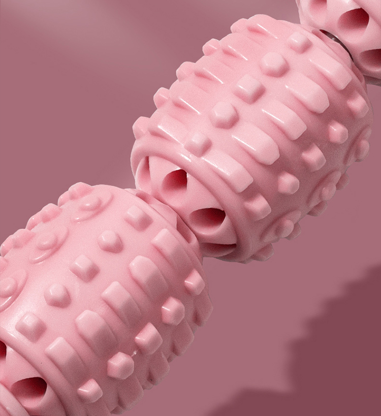 Duweike Leg Massager Roller, Circular Nine-Wheel Calf Muscle Relaxation Device, Massage Roller, Spiked Club 1