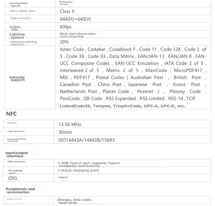 IData (Yingda) T1 PDA Handheld Data Terminal Collector, Industrial Smartphone Scanner, Warehouse Logistics Express Hospital, IData T1 1D/2D 2G+32G 9