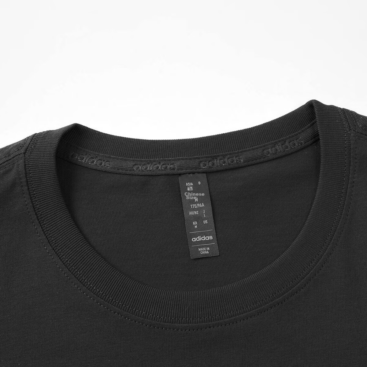 Adidas Cotton Short-Sleeve T-Shirt for Men, Round Neck Undershirt, Casual Versatile Top, Men's Clothing, Size 3XL 12