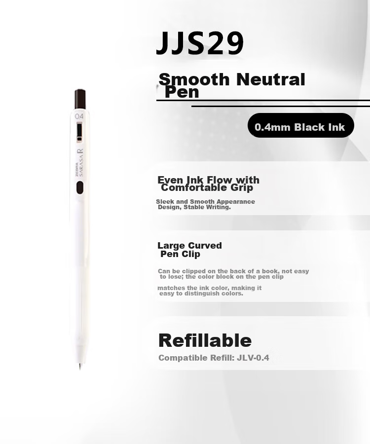 ZEBRA JJ77 Exam Practice Refill Combo Pack, 0.5mm Bullet Tip Pen, Student Exam Writing Gel Pen, Office Pen (4 Pens + 10 Refills) 4