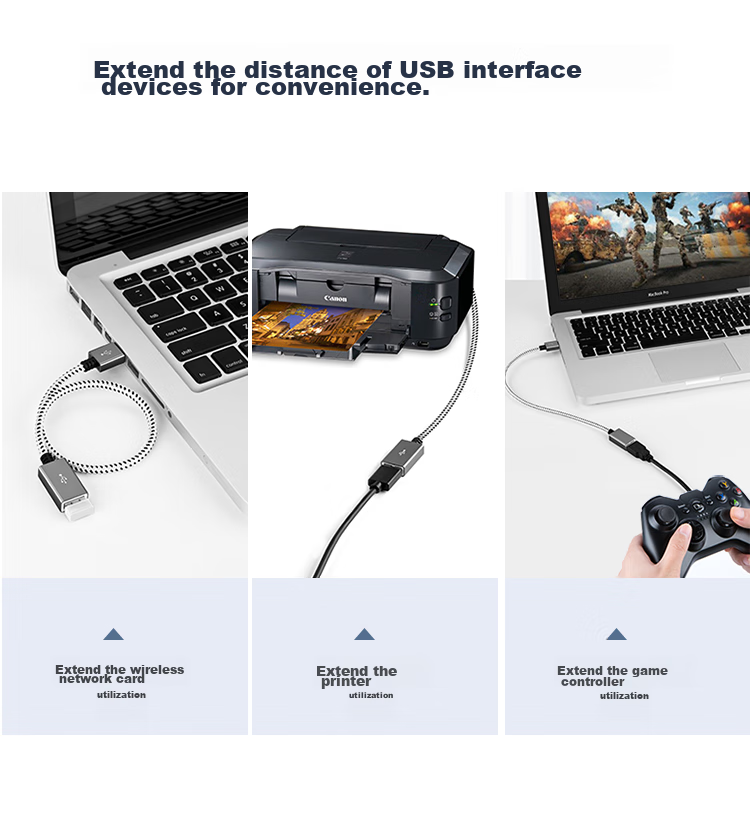 CABLE CREATION CC0512 USB3.0 Extension Cable, 90-Degree Right Angle Male to Female, High-Speed Data Transfer, Printer Computer USB Drive Mouse Keyboard Extension Cord, 0.3 Meters 3