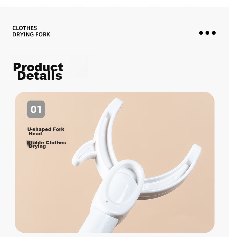 MENGTING Clothes Drying Rack Hanger, Extendable Clothes Support, Clothes Hanger Rod, Light Gray 12