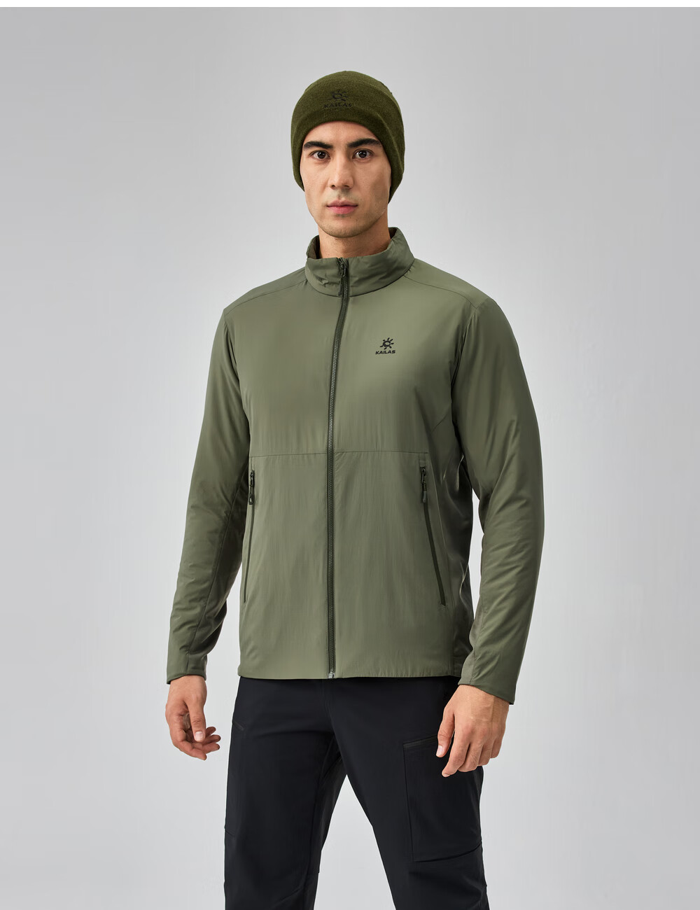 KAILAS KAILAS Men's AC40 Stand Collar Cotton Jacket PRIMALOFT Warm Outdoor Mountaineering Hiking P Cotton Windproof Jacket 7