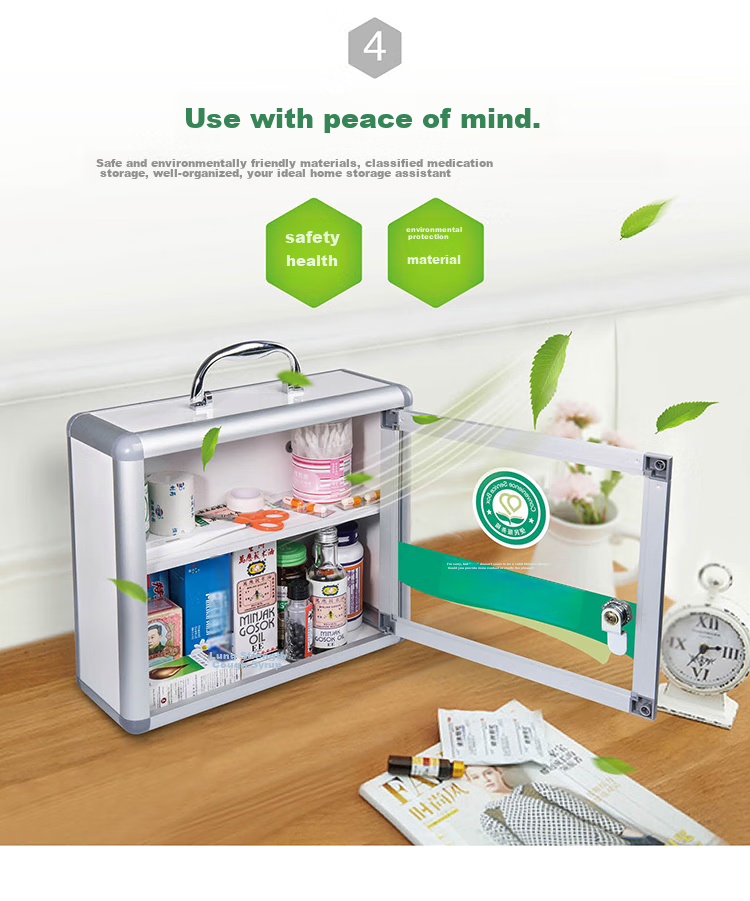 Jinlongxing Community Service Box, Medical Storage Emergency Cabinet, Wall-Mounted, Suitable for Communities, Schools, Public Places, Businesses, Factories 8