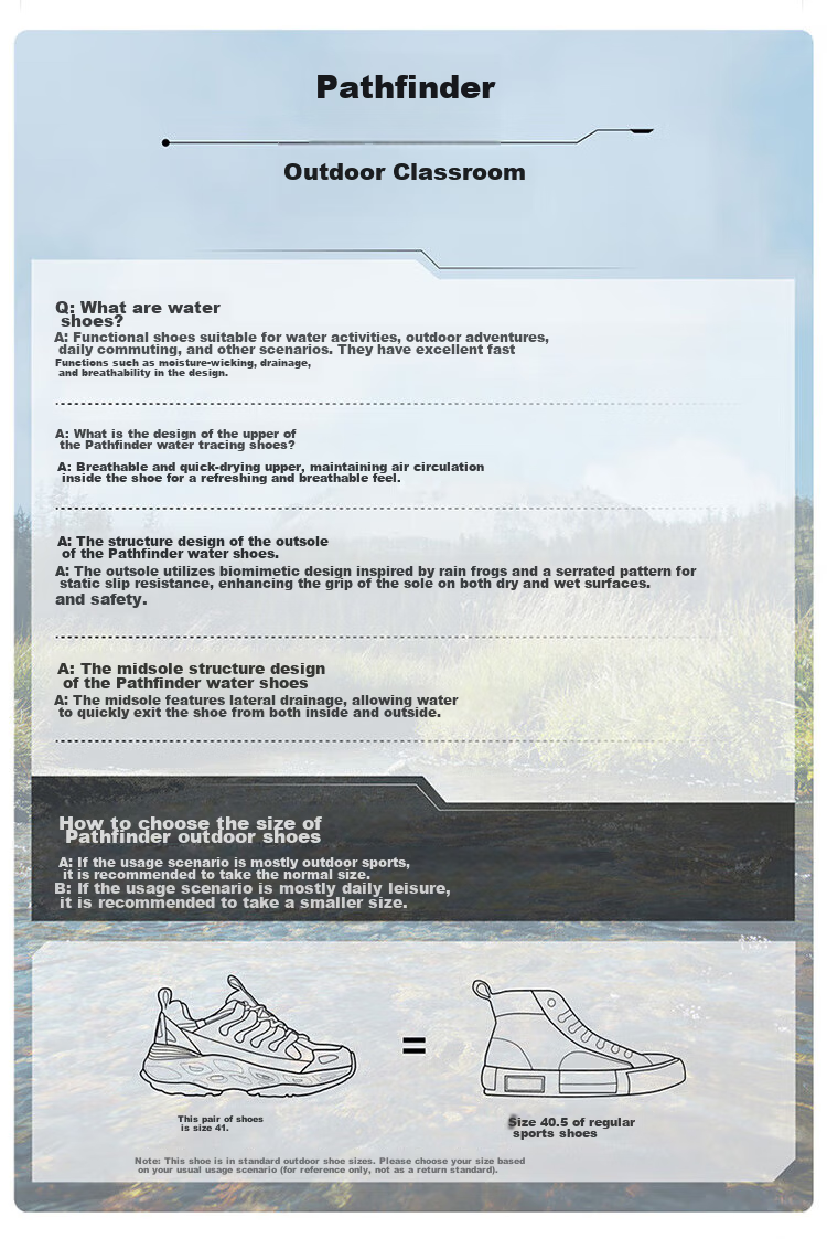 TOREAD Outdoor Non-Slip Breathable Hiking Shoes for Stream Trekking, Beach Wading, And Caving - Gas Gray Black Women's Size 38 16