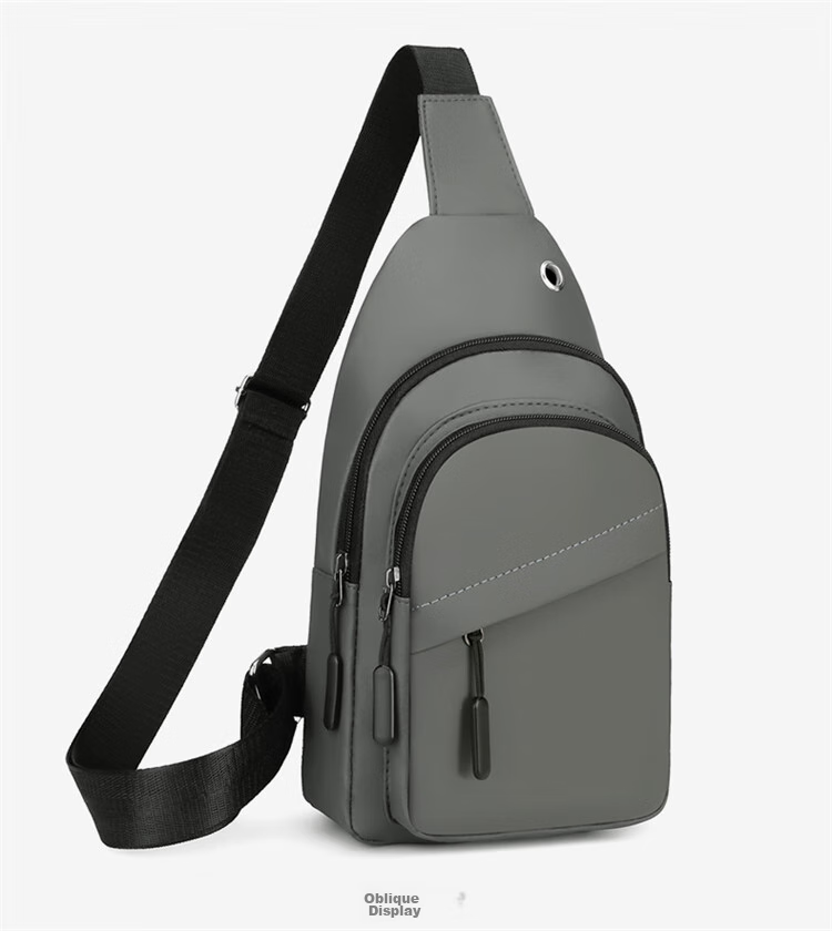 JEVI Trendy Chest Pack for Men, Casual Japanese-Style Shoulder Bag, Men's Small Backpack, Fashionable Crossbody Bag, Birthday Gift for Me 13