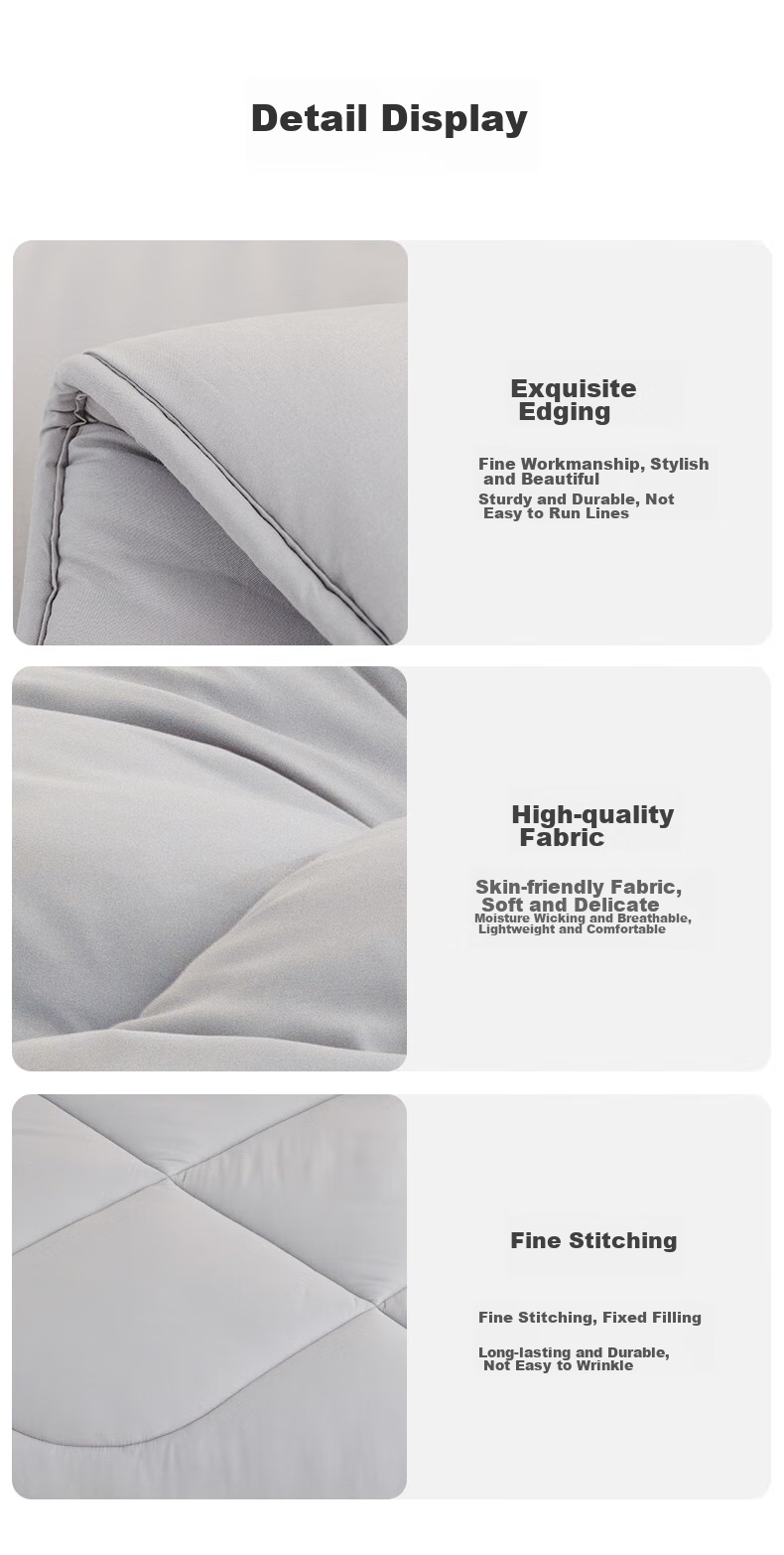 CROWN Comforter for Spring And Autumn, Air Conditioning Quilt for 1.5x2 Meter Bed, Duvet Insert, Dormitory Single Bed All-Season Fiber Cotton Quilt, 3.5 Jin Weight 14
