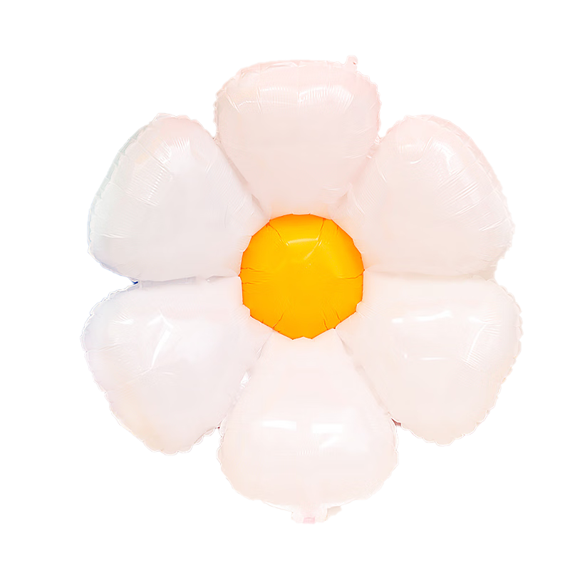 Duomeiyi Birthday Scene Decoration Balloons for Children, Boys And Girls, Daisy Sunflower Aluminum Foil Balloons, 5-Piece Set