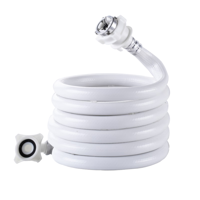 Muhouyingxiong Washing Machine Inlet Hose Suitable for Haier/Xiaotianya/Samsung/TCL/Chigo/ Changhong And Other Brands, Extended 2-Meter Fully Automatic Dedicated Water Inlet Hose Connector Flexible Pipe