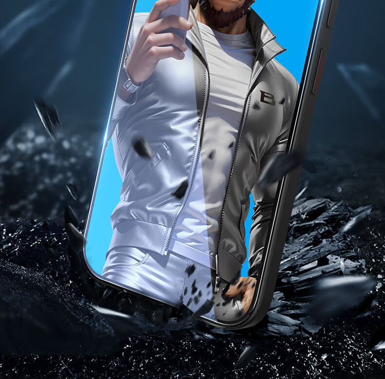 Lanxingxiansheng Tempered Glass Screen Protector for Huawei Nova 15, Compatible with Nova 15/14 Active Edition/14/13/12 Phones, High Definition Anti-Drop Anti-Fingerprint Protective Film 7