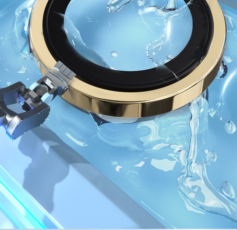 BLUEO Lens Protector for Samsung W25 Camera, W25 Rear Camera Film, HD Anti-Glare Lens Protection Sticker, Gold 6