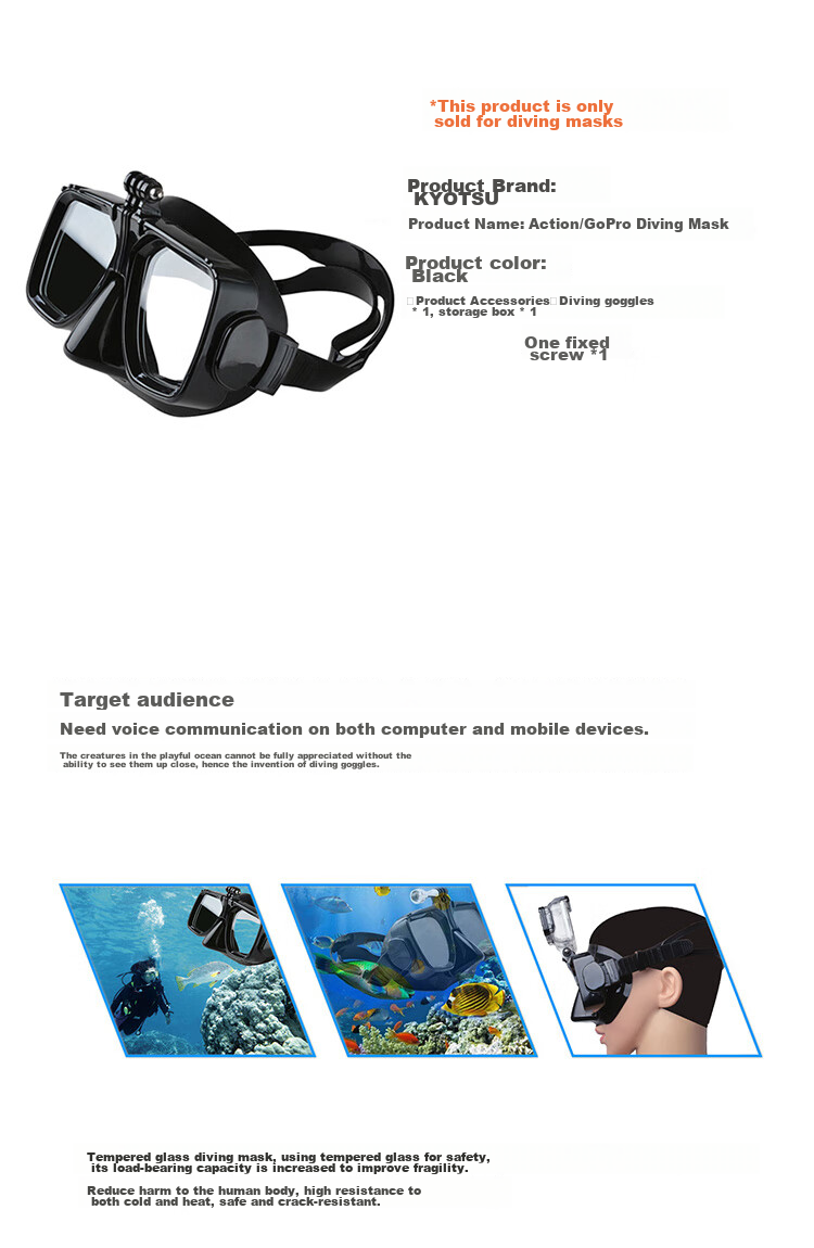 KYOTSU GoPro 13/12/11/10/9 Plastic Camera Frame Protective Case, Rabbit Cage Shell, External Bracket Mount, Gimbal Protective Cover, Protective Frame 2