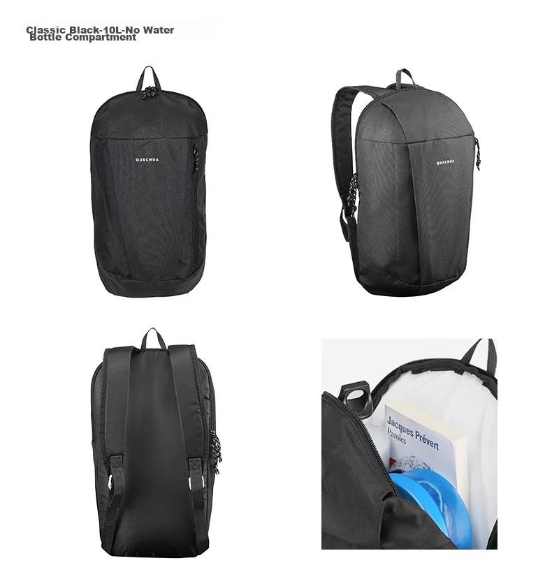 DECATHLON Men's And Women's Outdoor Travel Backpack, Hiking Backpack NH100, School Bag for Students And Children, 10 Liters, 4773405 28