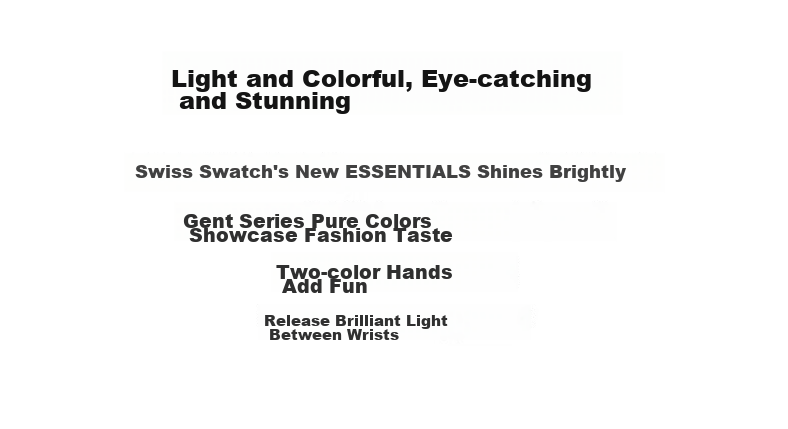 Swatch Swiss Watch, Gent Series, Exam Watch for Middle And High School Students, Men's Quartz Watch, Graduation Gift, Dark Line Patter 2