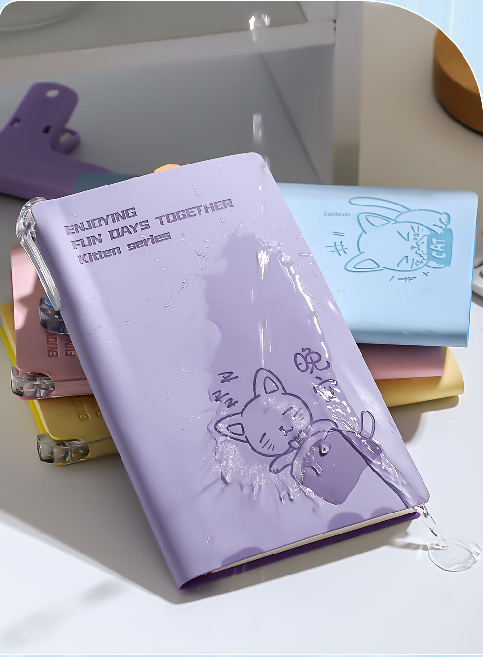 Zuolanzhe A6 Pocket Notebook, Small Notebook with High Aesthetic Value, Cute And Portable, for Exam Preparation, Student And Teacher Memo Pad, Soft Leather Portable Notebook, Stationery Customization, Pink 15