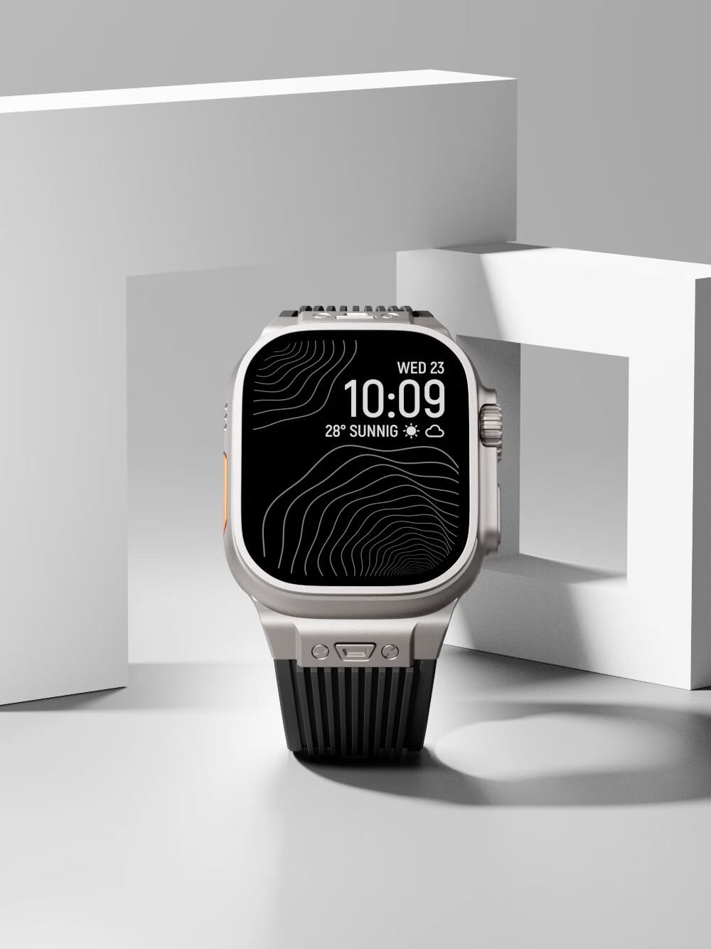 Biaodaige Compatible with Apple Watch S12 Band, S10 Band, S11/S9/S8/S7 Band, Summer Breathable, for Apple Watch Ultra 2/3/4, Big Bang 45/46/49MM, Black 9