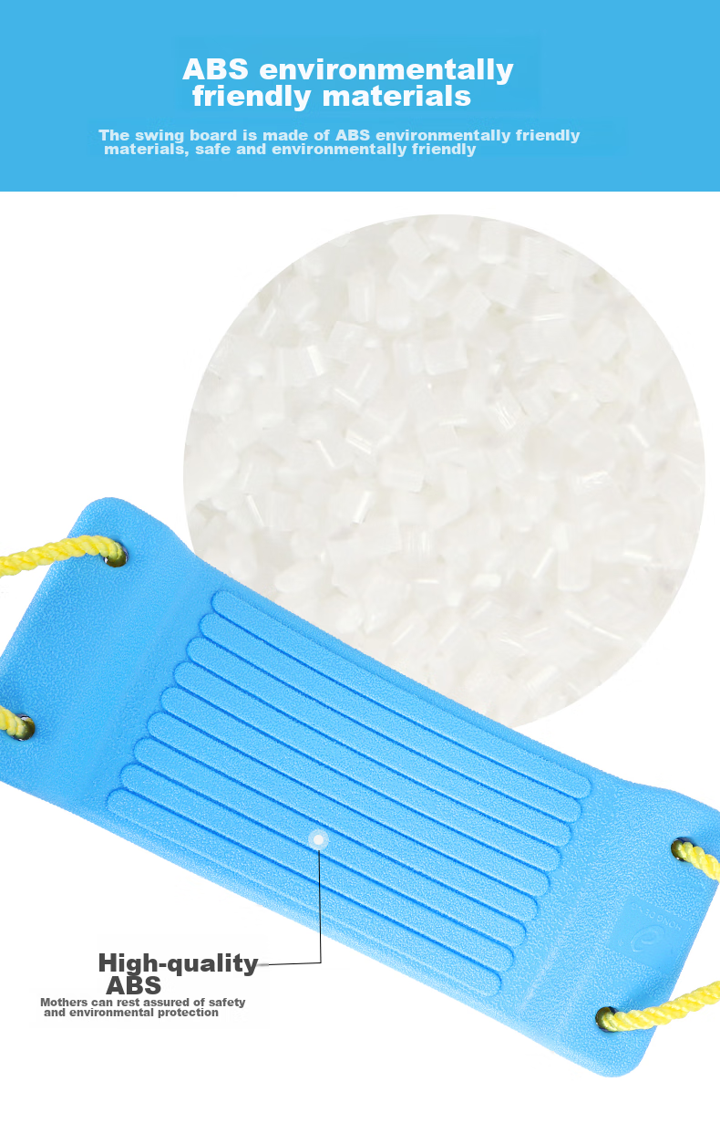 Hongdeng Children's Swing Board for Home Indoor And Outdoor Use, Baby Kids Swinging Playset, Blue Flexible Board, Birthday And New Year Gift 11