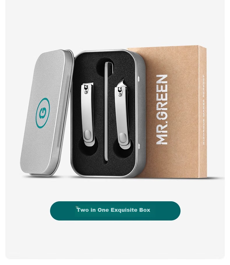 MR.GREEN German Nail Clipper Set, Nail Scissors, Nail Clippers, Manicure Tools, Imported Stainless Steel, 2-Piece Set, Mr-1301plus 28