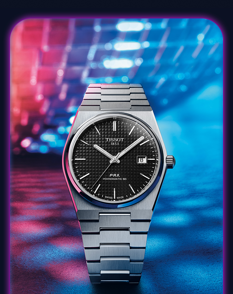 TISSOT Huang Xiaoming Edition PRX Super Player Series Swiss Mechanical Men's Wristwatch, Fashion Watch, Birthday Gift 6