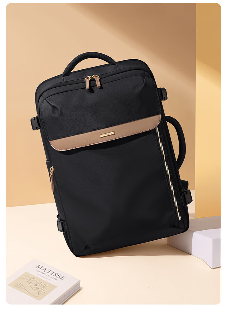 POLO Backpack for Women, Travel Luggage, Large Capacity Suitcase, 17.3-Inch Laptop Bag, Business Trip Travel Bag, Carry-On Approved 21