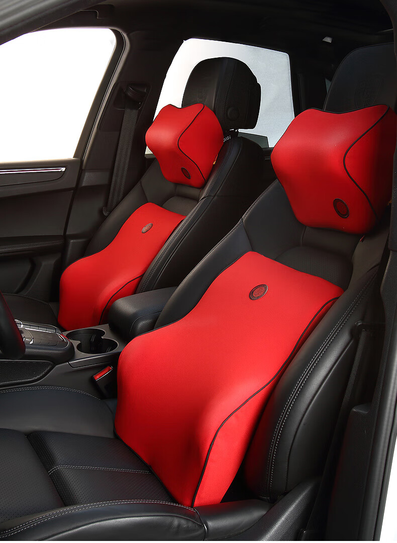 GiGi Car Lumbar Support Memory Foam Cushion Backrest Pillow for Car, Office, And Home Use 15