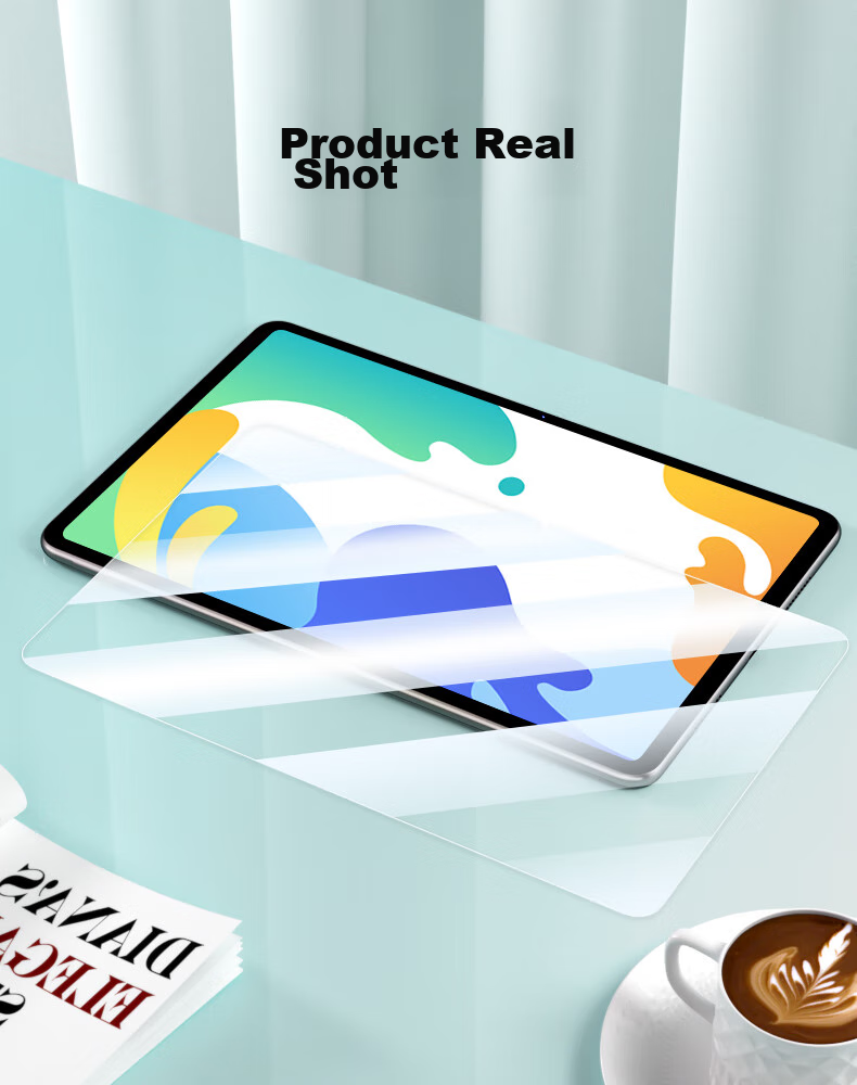 CangHua Tempered Glass Screen Protector for Huawei MatePad 10.4 Kirin/Yue Dong Version, Honor V7/V6 Tablet Protective Film, 10.4-Inch Shatterproof Anti-Fingerprint HD Screen Protector 17