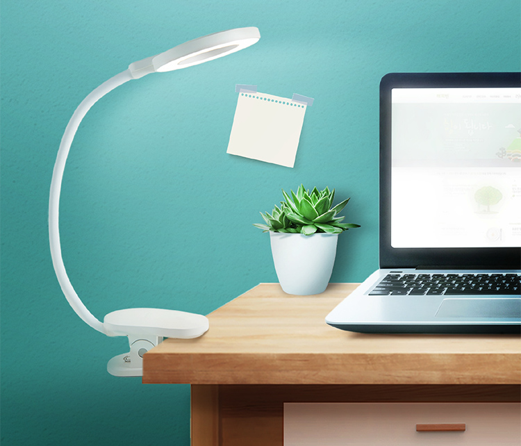 PHILIPS Rechargeable Reading Lamp Clip-On Desk Light for College Dormitory Bedside, Portable Eye Protection Night Light with Cool White Color 3