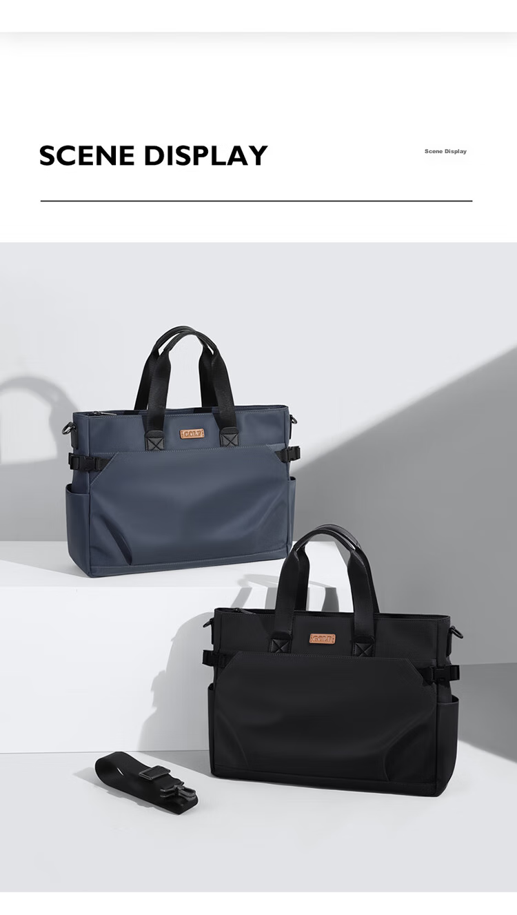GOLF Business Briefcase for Men, 14/15.6-Inch Laptop Bag, Casual Document Bag, Shoulder Crossbody Bag 14