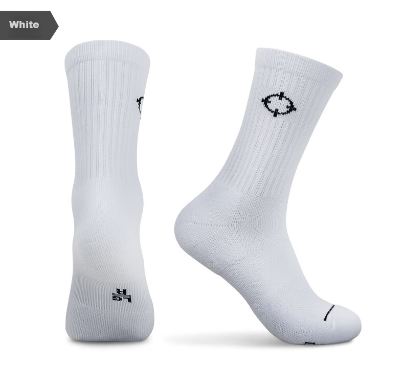 RIGORER High Tube Mid Tube Men's Adult Casual Elastic Socks Z119140322-1, Black (3 Pairs), L 3